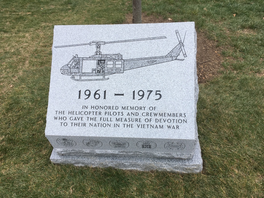 Vietnam Pilots and Crewmember's Memorial Stone